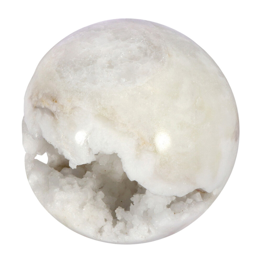 Bergkristal geode bol 100 mm | 684 gram Bergkristal geode bol 100 mm | 684 gram