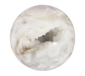 Bergkristal geode bol 107 mm | 1181 gram