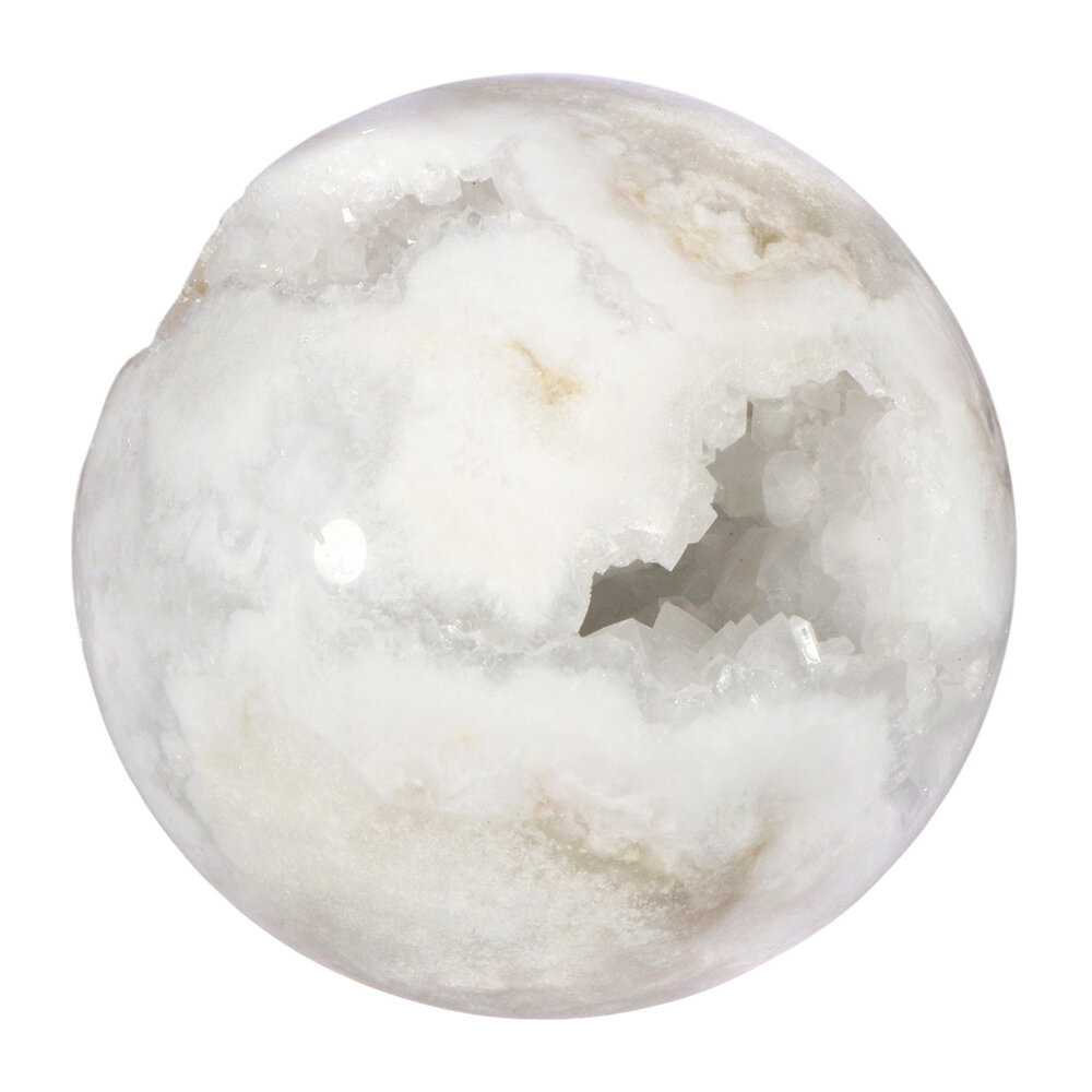 Bergkristal geode bol 107 mm | 1181 gram