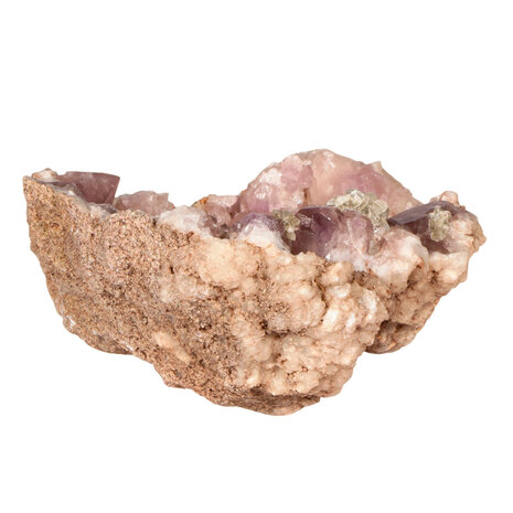 Amethist (roze) geode 8,4 x 8 x 4,3 cm | 157 gram Amethist (roze) geode 8,4 x 8 x 4,3 cm | 157 gram