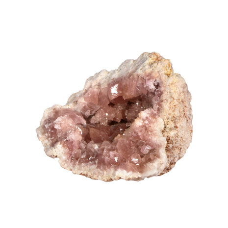 Amethist (roze) geode 8,1 x 6 x 4,4 cm | 194 gram Amethist (roze) geode 8,1 x 6 x 4,4 cm | 194 gram