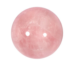 Rozenkwarts bol 75 mm | 631 gram Rozenkwarts bol 75 mm | 631 gram