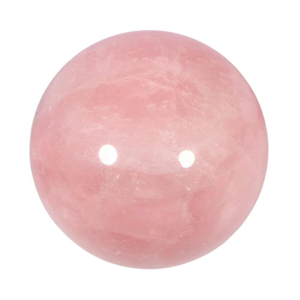 Rozenkwarts bol 75 mm | 631 gram Rozenkwarts bol 75 mm | 631 gram