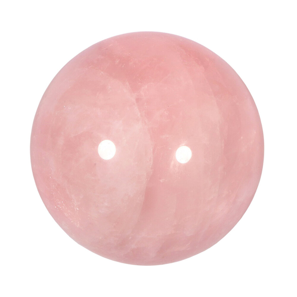 Rozenkwarts bol 75 mm | 631 gram Rozenkwarts bol 75 mm | 631 gram