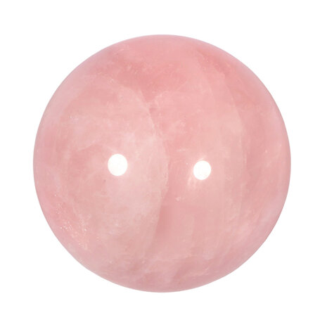 Rozenkwarts bol 75 mm | 631 gram Rozenkwarts bol 75 mm | 631 gram