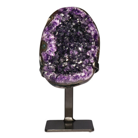 Amethist A-kwaliteit op standaard 17,7 x 12,5 x 6 cm | 2,42 kg Amethist A-kwaliteit op standaard 17,7 x 12,5 x 6 cm | 2,42 kg