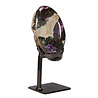 Amethist A-kwaliteit op standaard 17,7 x 12,5 x 6 cm | 2,42 kg Amethist A-kwaliteit op standaard 17,7 x 12,5 x 6 cm | 2,42 kg