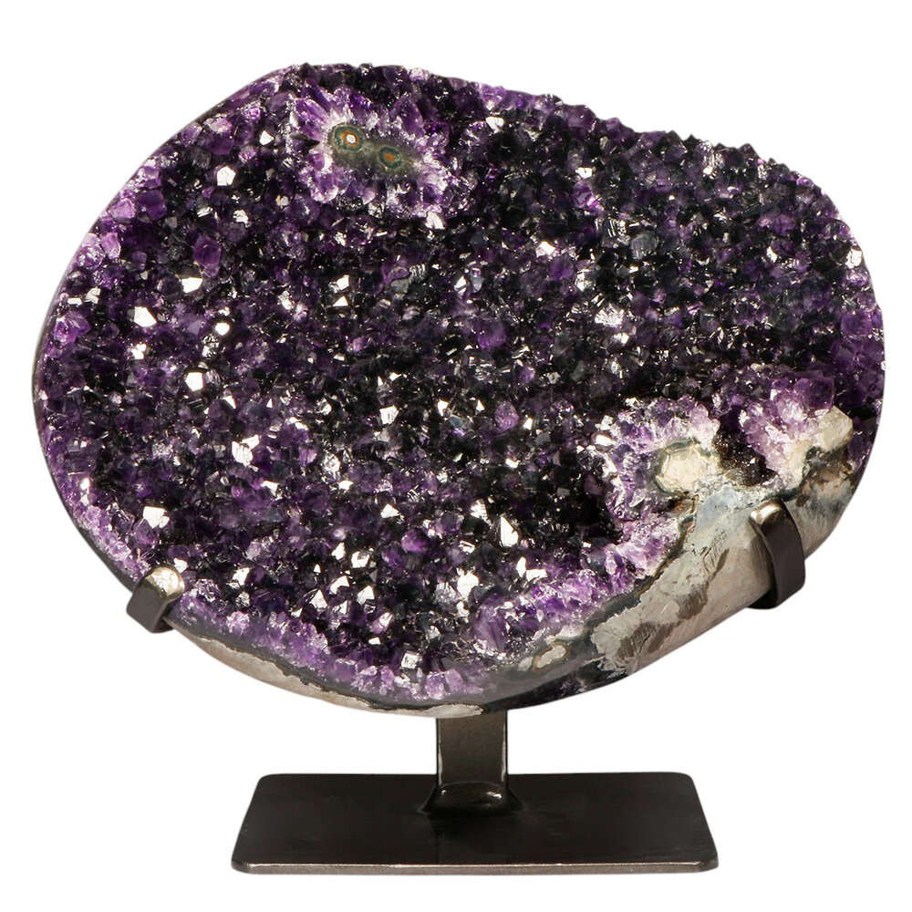 Amethist A-kwaliteit op standaard 27,5 x 24 x 6,1 cm | 9,43 kg Amethist A-kwaliteit op standaard 27,5 x 24 x 6,1 cm | 9,43 kg