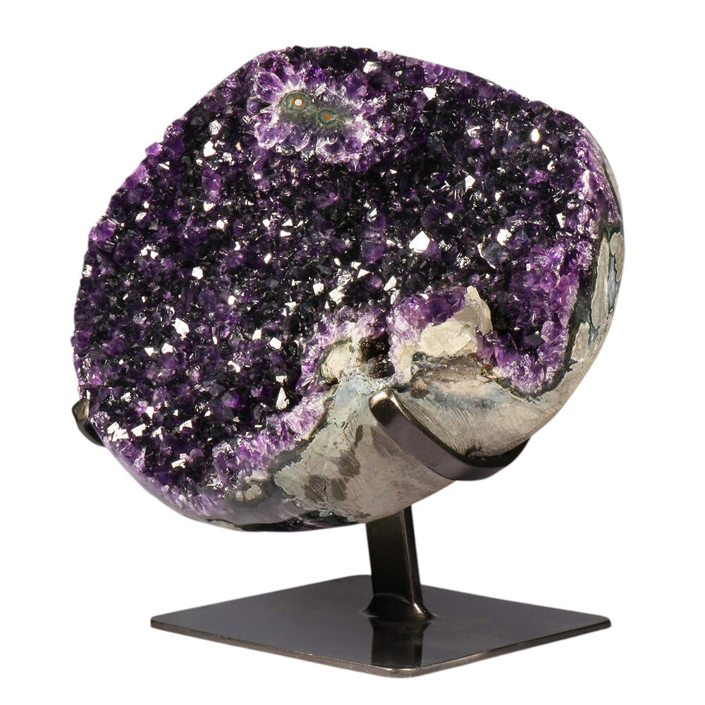 Amethist A-kwaliteit op standaard 27,5 x 24 x 6,1 cm | 9,43 kg Amethist A-kwaliteit op standaard 27,5 x 24 x 6,1 cm | 9,43 kg