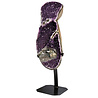 Amethist A-kwaliteit op standaard 52,3 x 20,9 x 13 cm | 23,81 kg Amethist A-kwaliteit op standaard 52,3 x 20,9 x 13 cm | 23,81 kg