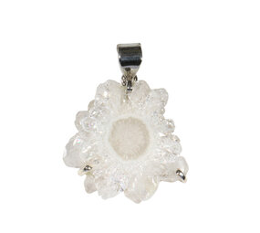 Zilveren hanger anandaliet | rond gezet 2,9 cm Zilveren hanger anandaliet | rond gezet 2,9 cm