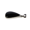 Zilveren hanger hyperstheen | druppel 2,9 x 2,1 cm Zilveren hanger hyperstheen | druppel 2,9 x 2,1 cm