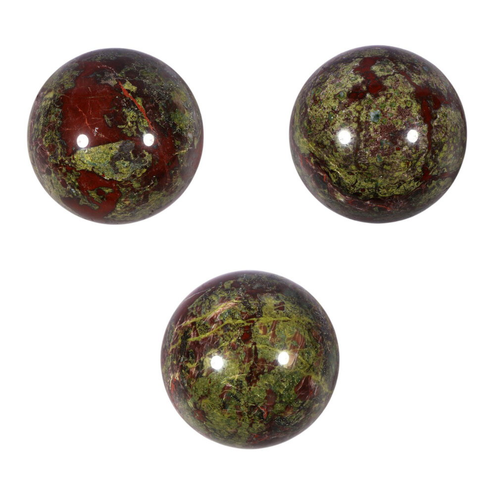 Jaspis (drakenbloed) edelsteen bol 65 - 70 mm Jaspis (drakenbloed) edelsteen bol 65 - 70 mm