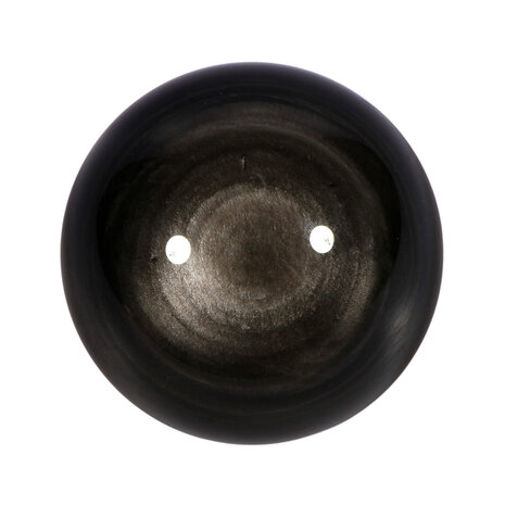 Obsidiaan (zilver) bol 65 - 70 mm