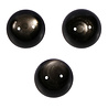 Obsidiaan (zilver) bol 65 - 70 mm