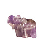 Amethist (licht) olifant beeldje Amethist (licht) olifant beeldje