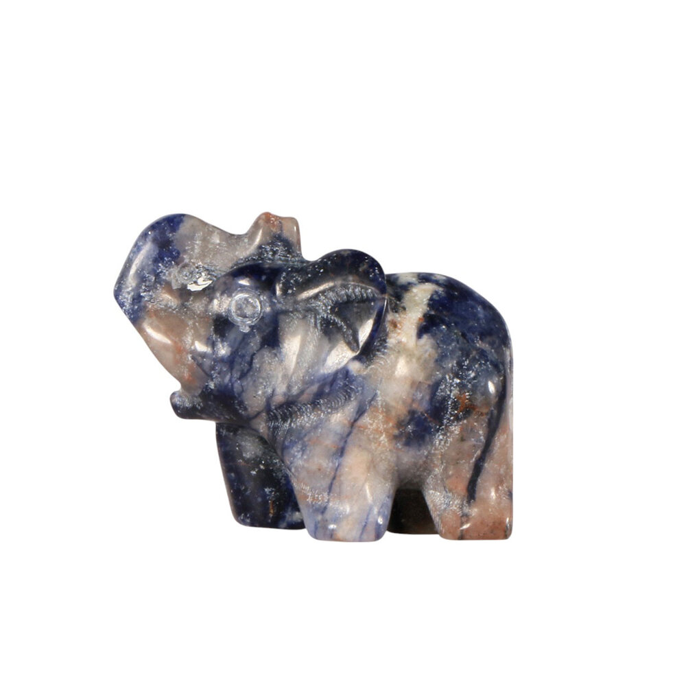 Sodaliet olifant beeldje Sodaliet olifant beeldje