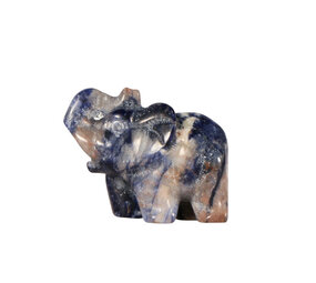 Sodaliet olifant beeldje Sodaliet olifant beeldje