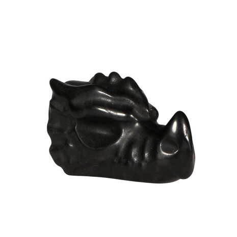 Obsidiaan (zwart) draken schedeltje