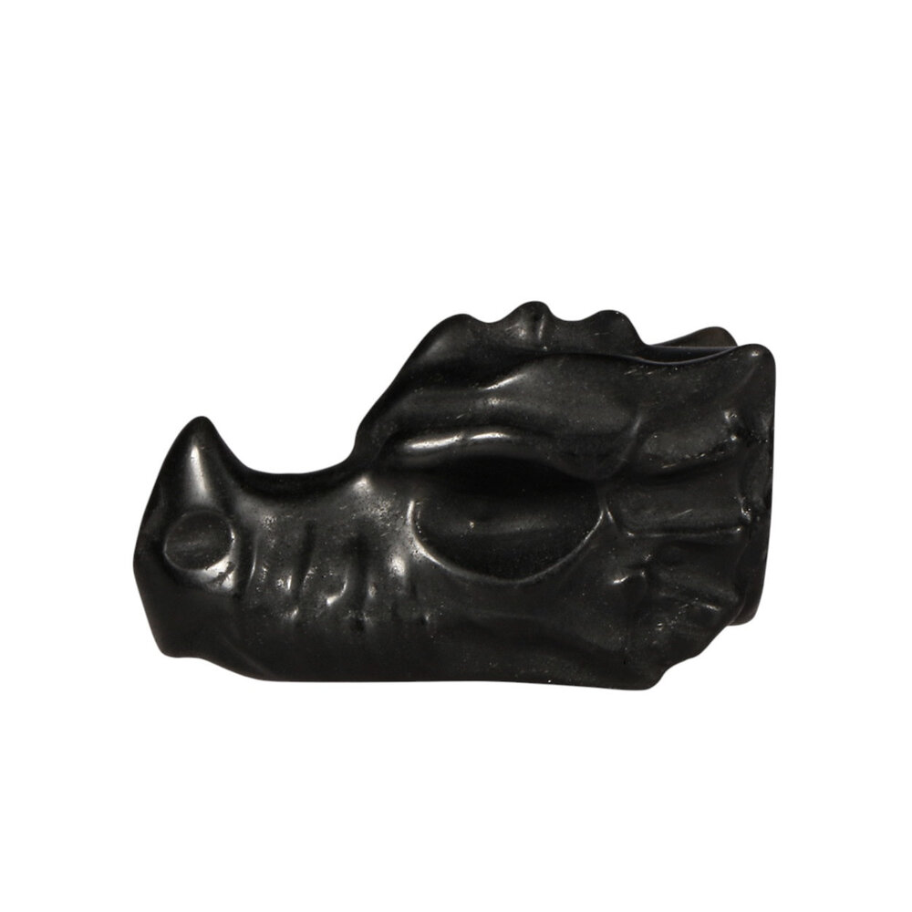 Obsidiaan (zwart) draken schedeltje