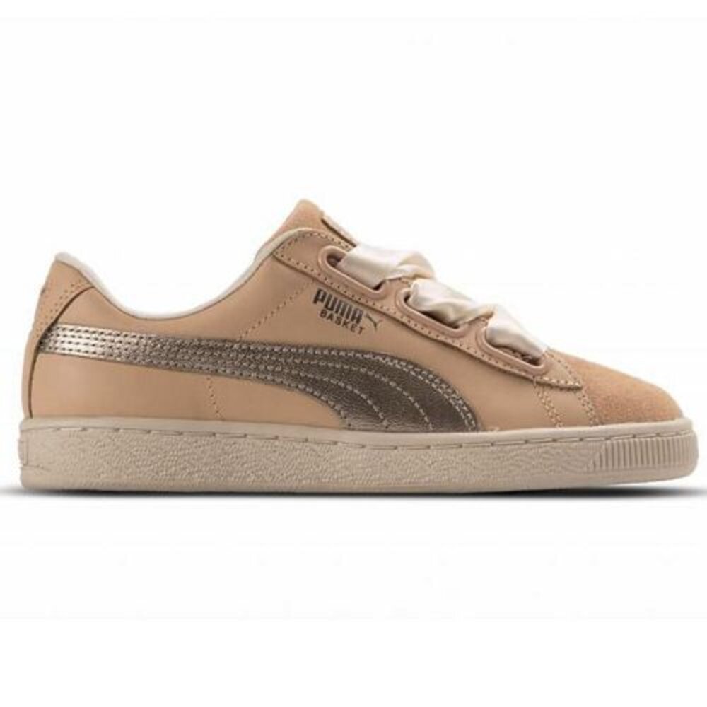 Puma Basket Heart Up Natural Vachetta