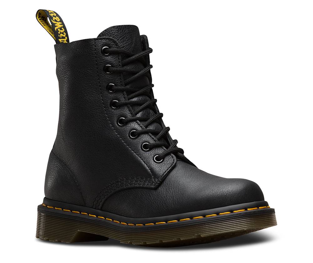 Zachtmoedigheid borstel Landelijk Dr. Martens 1460 Pascal Virginia Black - Dames Boots - 13512006 -  Kicksshop.nl