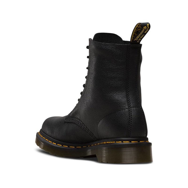 Dr. Martens 1460 Pascal Virginia Black - Dames Boots - 13512006