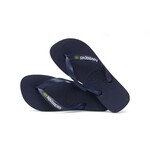 Havaianas Brasil Logo Navy Blauw