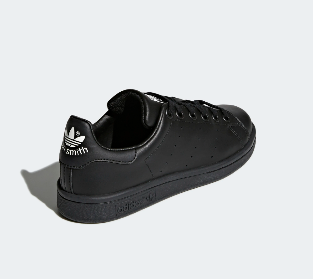 van mening zijn Moeras Authenticatie Adidas Stan Smith J Zwart - Kinder Sneaker - M20604