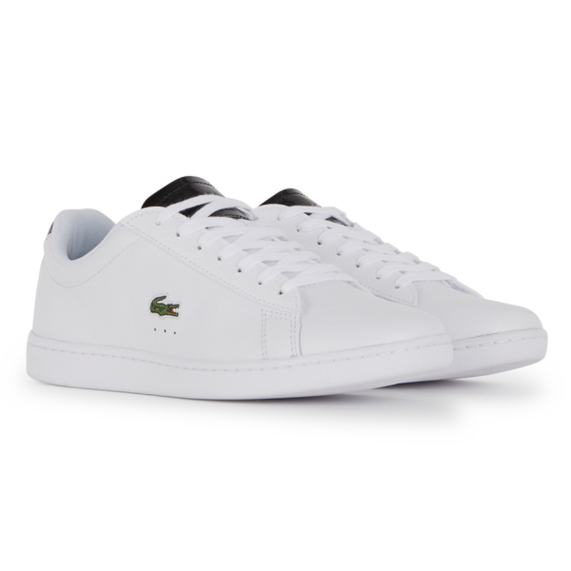 Lacoste Carnaby Evo Wit / Zwart - Dames Sneaker - 39SFA0038-147