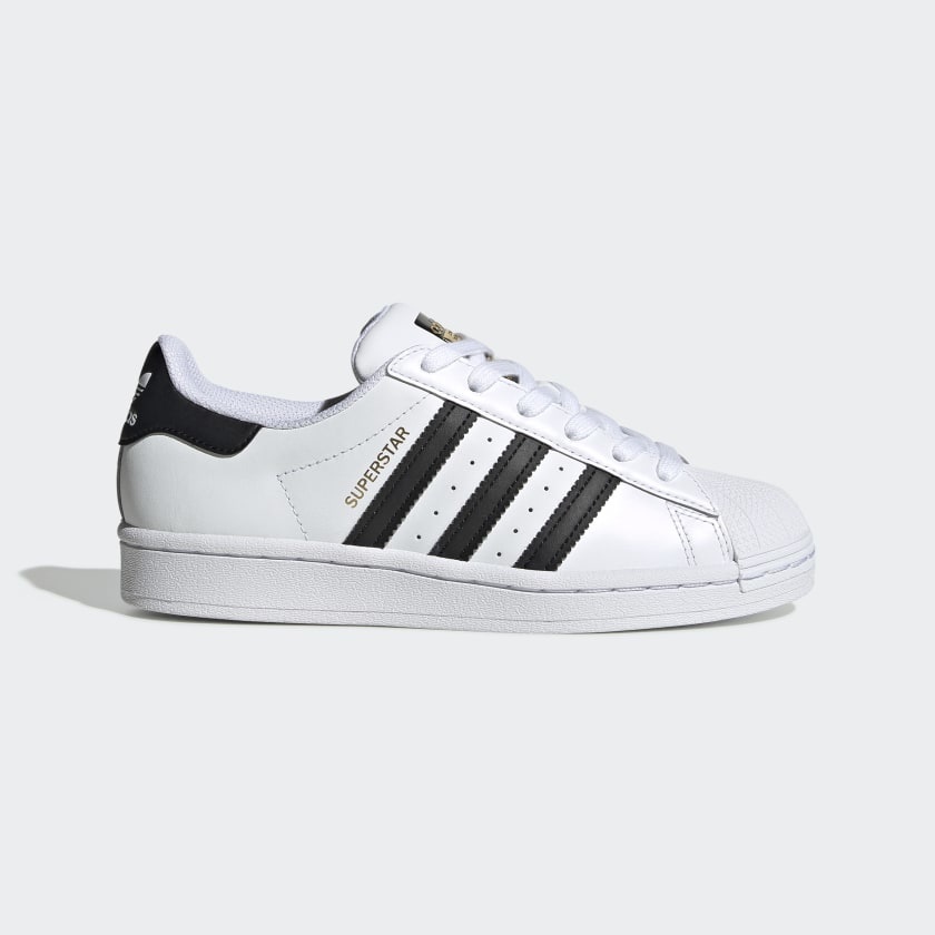 Adidas Superstar J Wit / Zwart - Kinder Sneaker - FU7712 - Maat 36 2/3