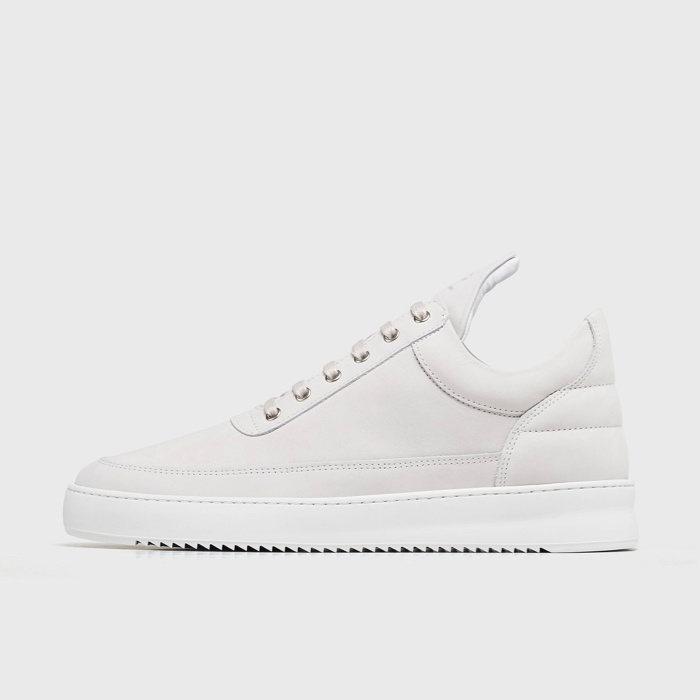 Filling Pieces Low Top Ripple Basic All White - Heren Sneaker - Maat 40