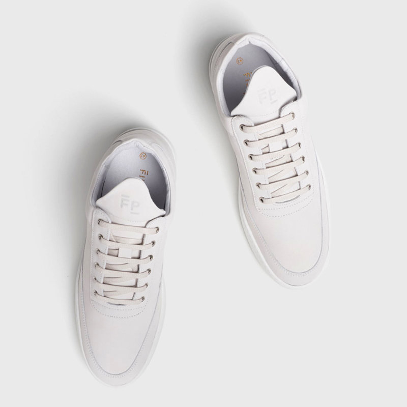 Low Top Ripple Basic All White