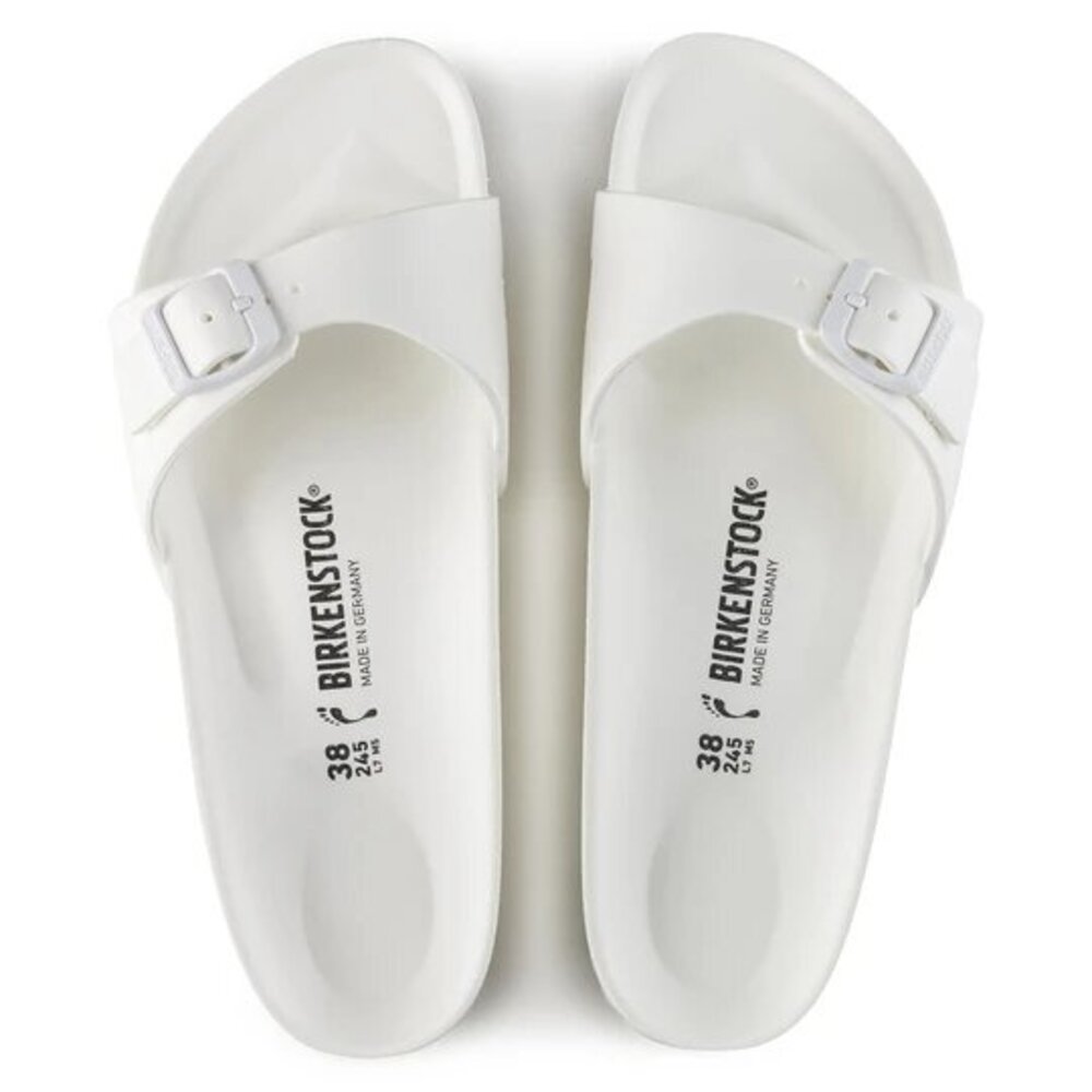 Birkenstock Madrid EVA Wit Smal Voetbed