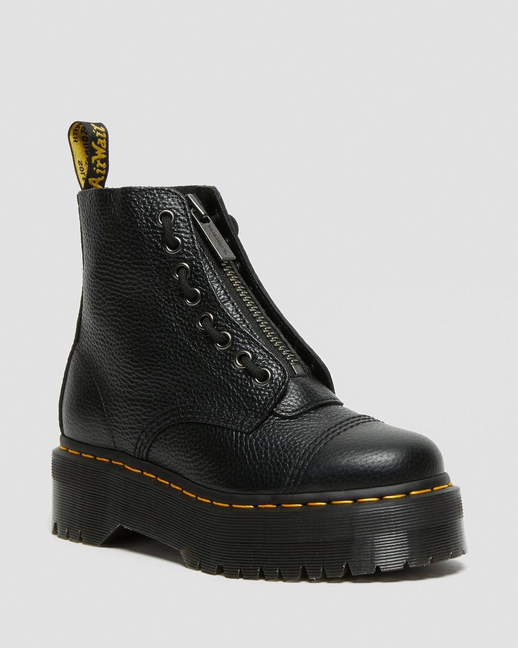 Dr. Martens Sinclair Black Milled Nappa