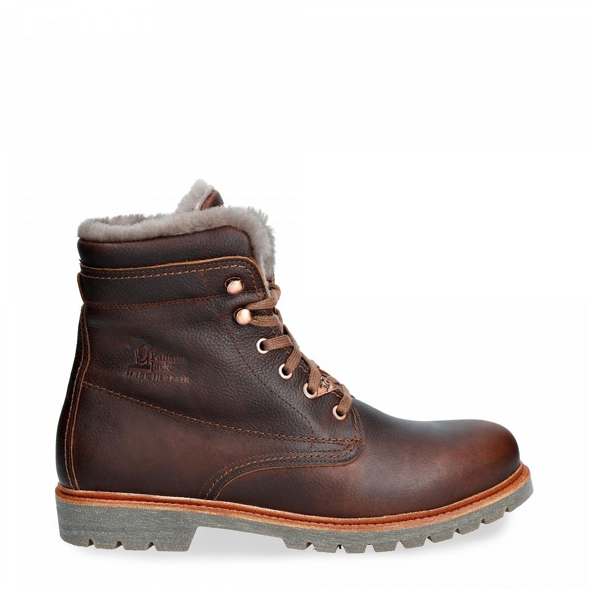 Bruine PANAMA JACK Veterboots PANAMA 03 AVIATOR C23 | Omoda