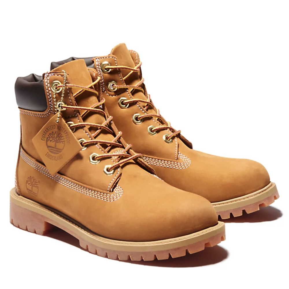 Timberland Icon 6-Inch Premium Boot Junior Geel