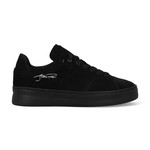 Filling Pieces Low Plain Court Suede Black