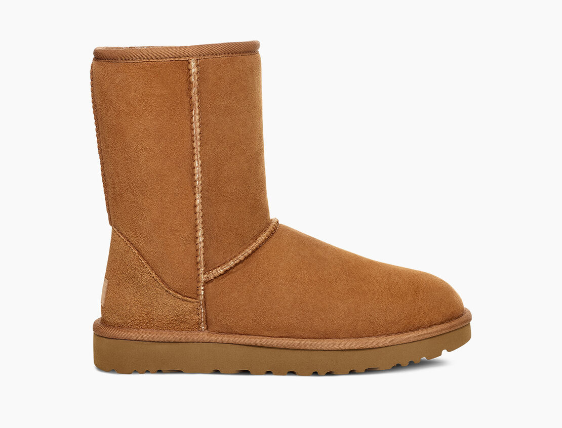 UGG Classic Short II Dames Laarzen - Chestnut - Maat 40