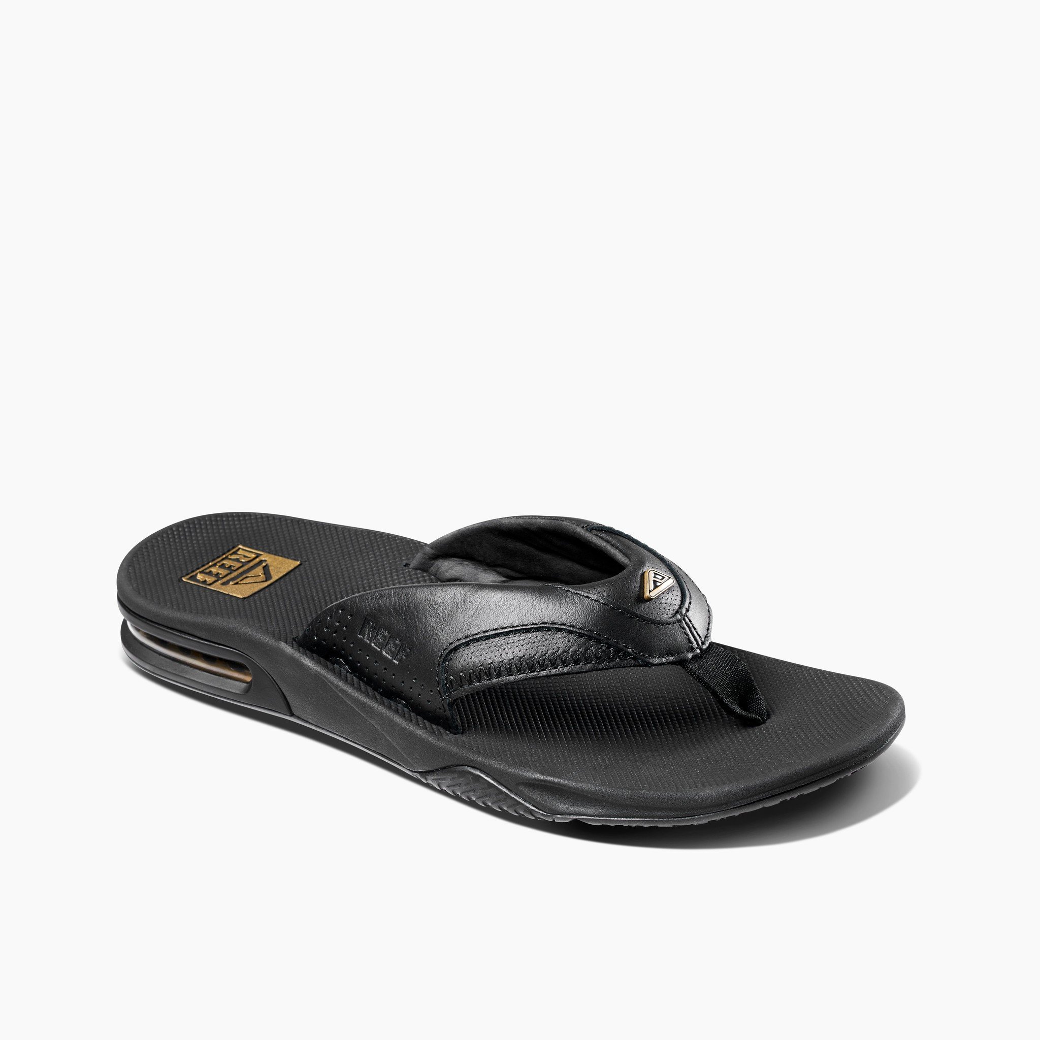 Reef Fanning Leather Lux Abyss - Heren Slippers - CI8084 - Maat 40