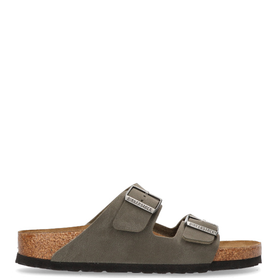 Birkenstock Arizona Groen Smal Voetbed - Slipper - 1000373 - Maat 38