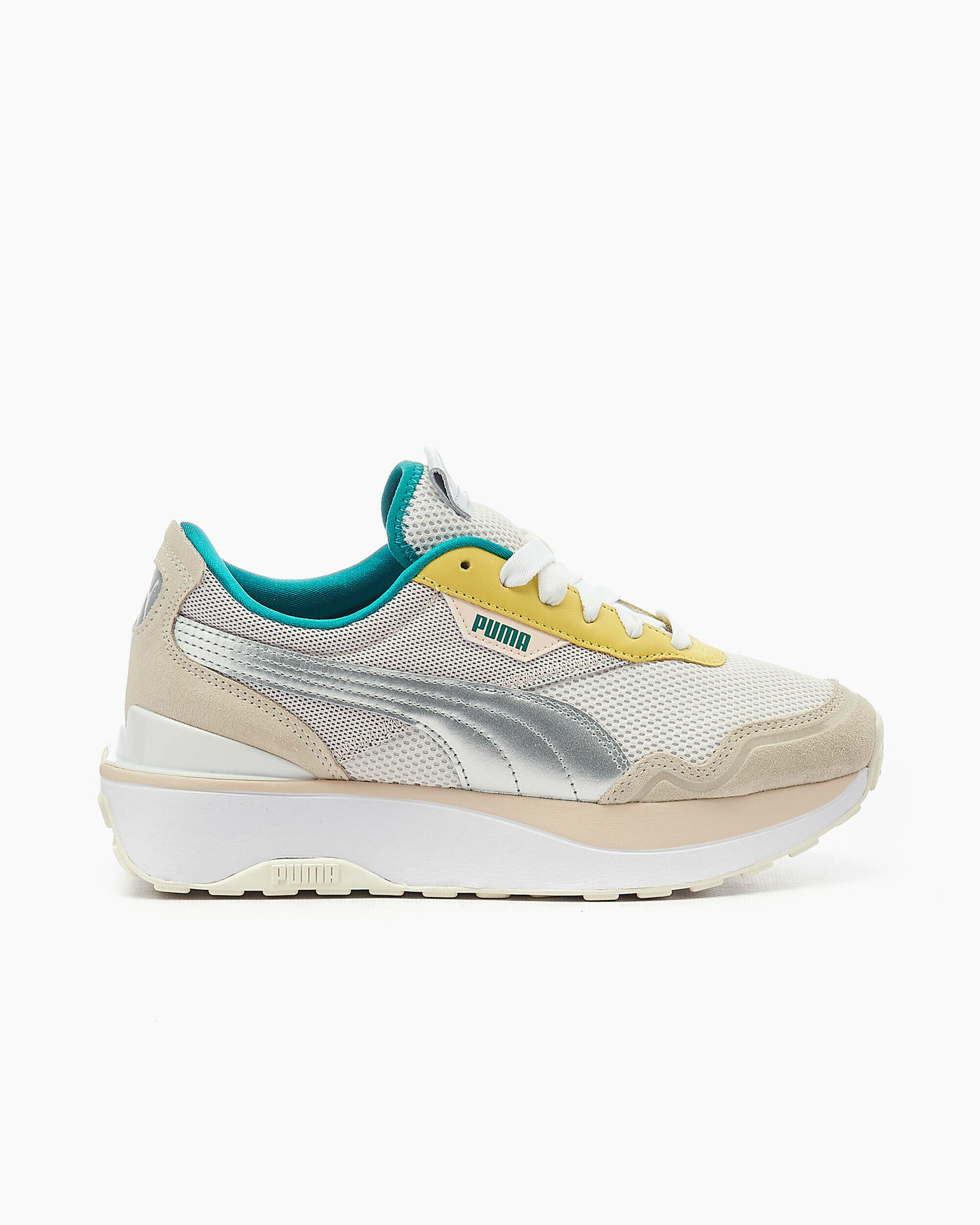 Puma Cruise Rider OQ Beige - Dames Sneaker - 375073 01 - Maat 37.5