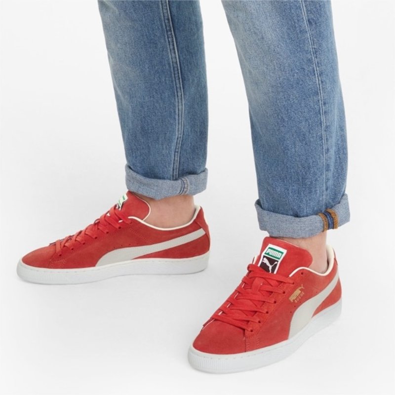 Suede Classic XXI Rood / Wit