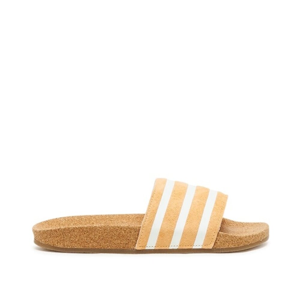 Adidas Adilette W Cork Oranje / Wit