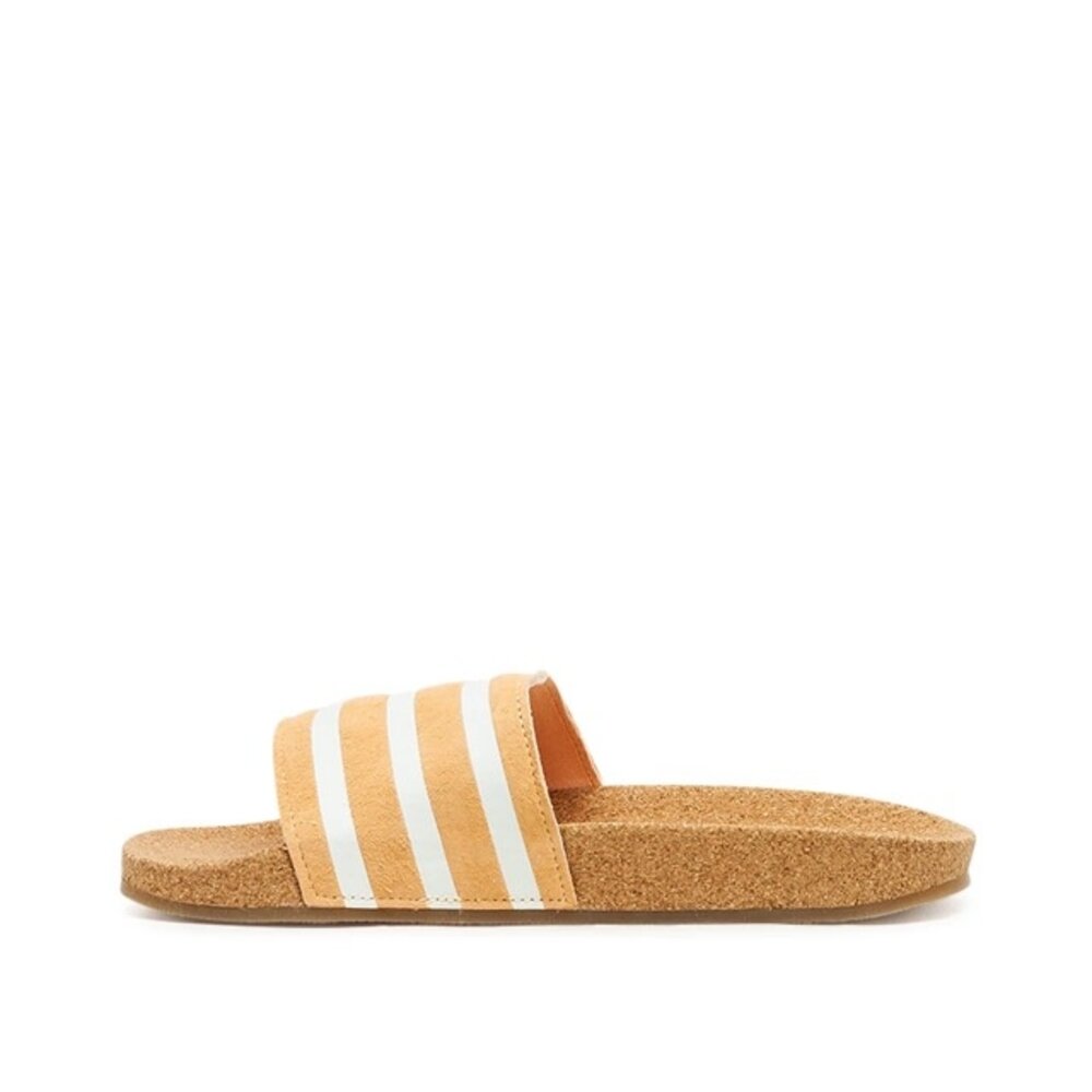 Adidas Adilette W Cork Oranje / Wit