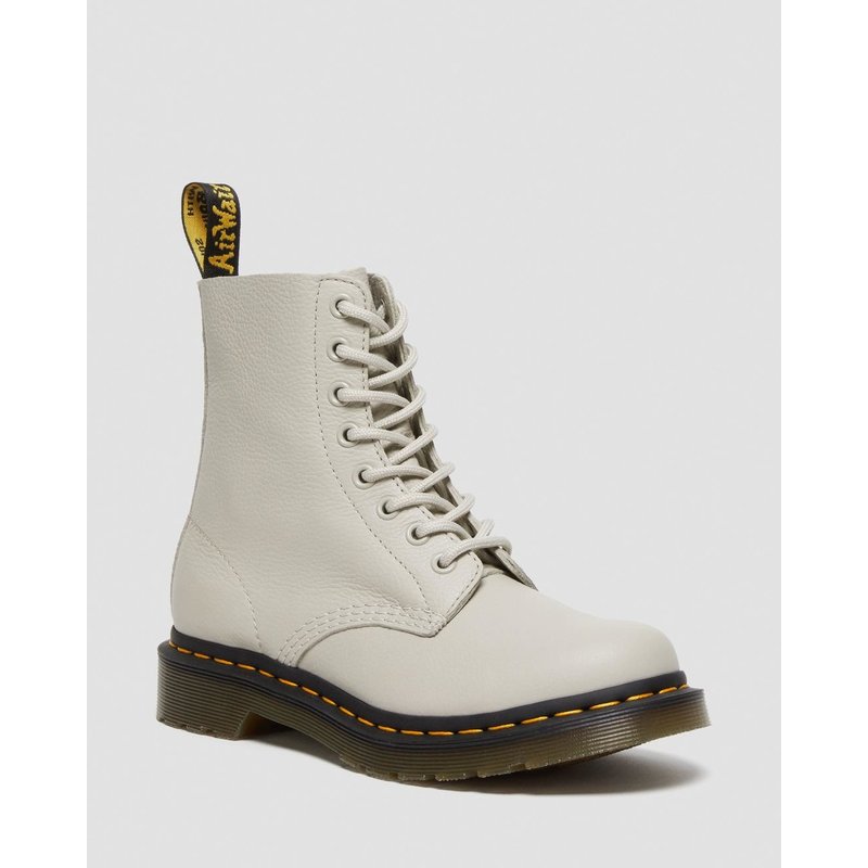 Dr. Martens 1460 Pascal Cobblestone Grey Virginia - Dames Boots