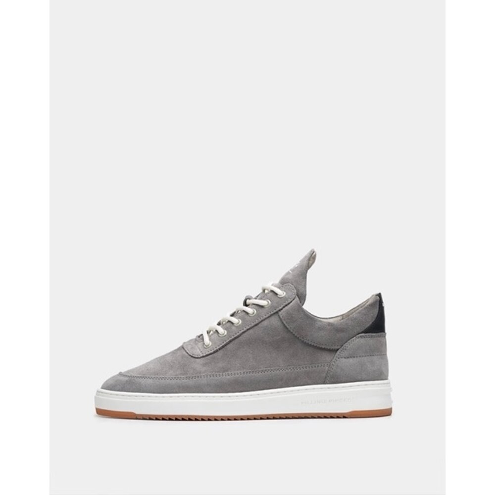 Filling Pieces Low Top Ripple Suede Grey