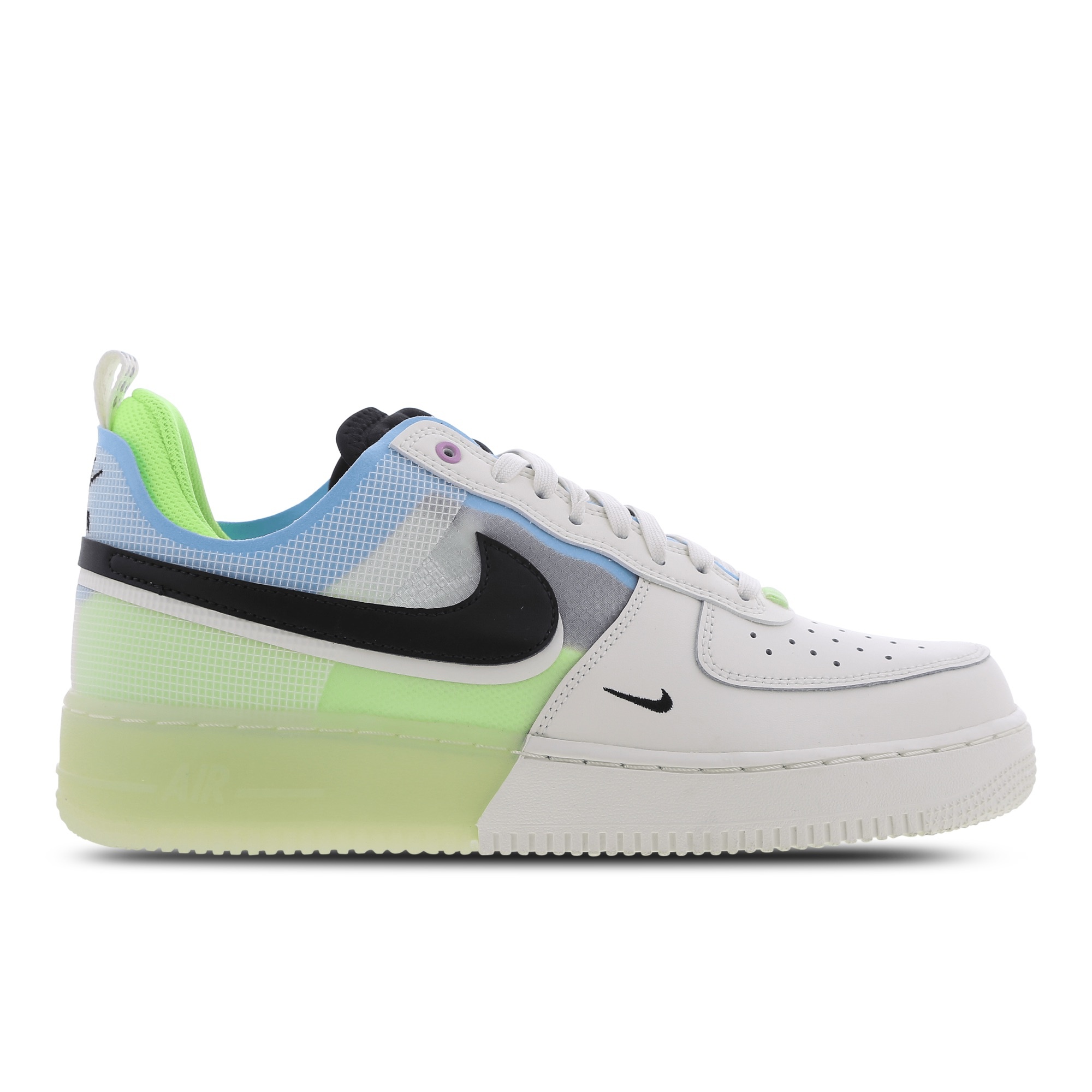 Nike Air Force 1 React Sail Barely Volt - Heren Sneaker - DM0573-101 - Maat 47