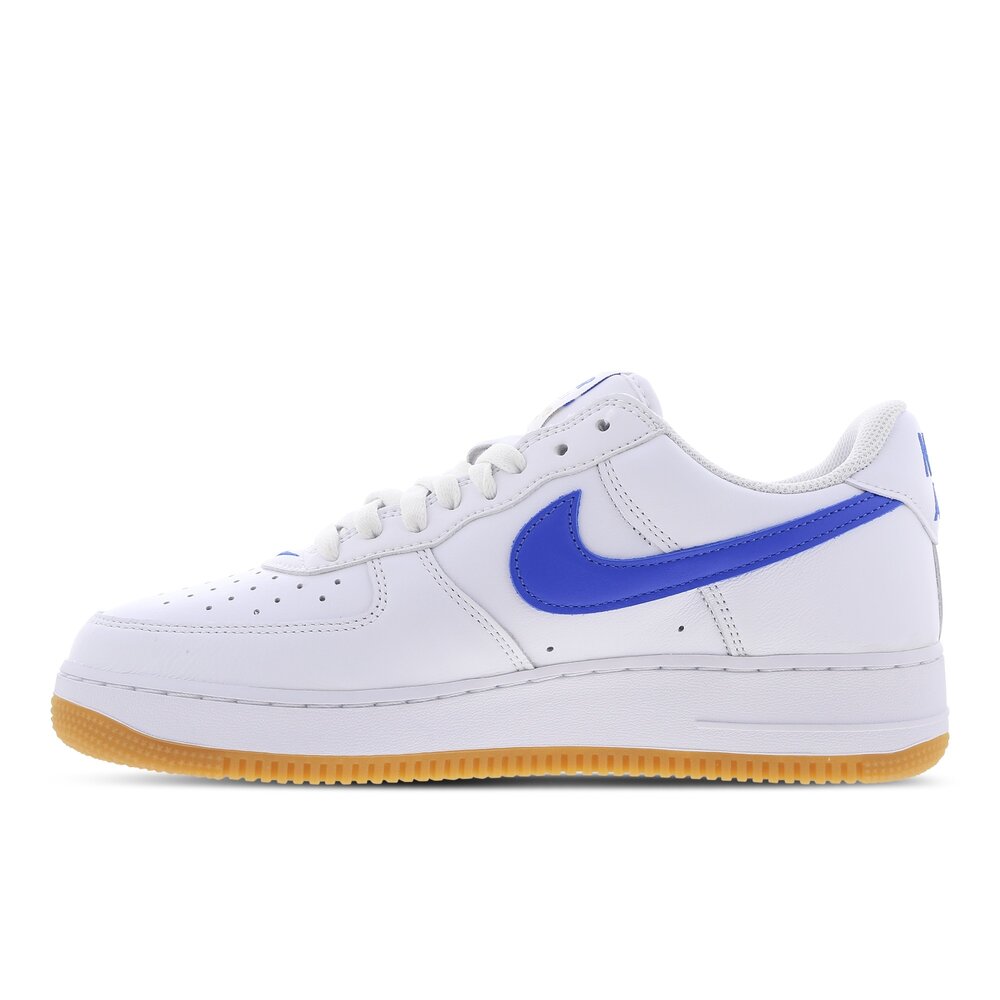 Nike Air Force 1 Low Retro Wit / Blauw