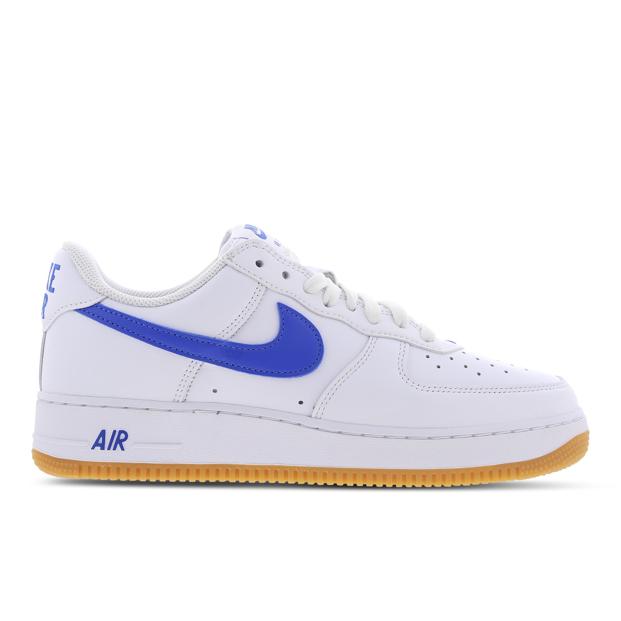 Nike Air Force 1 Low Retro Wit Blauw Heren Sneaker - DJ3911-101